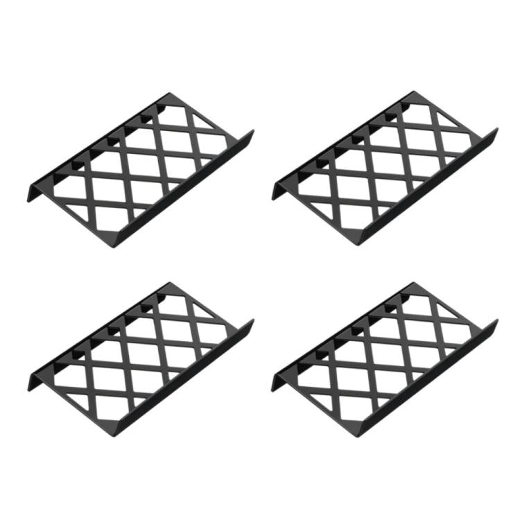 Hollow Acrylic Card Display Stand For Stamp Collectors/Sports Cards/Game Cards, Specifications: 4pcs