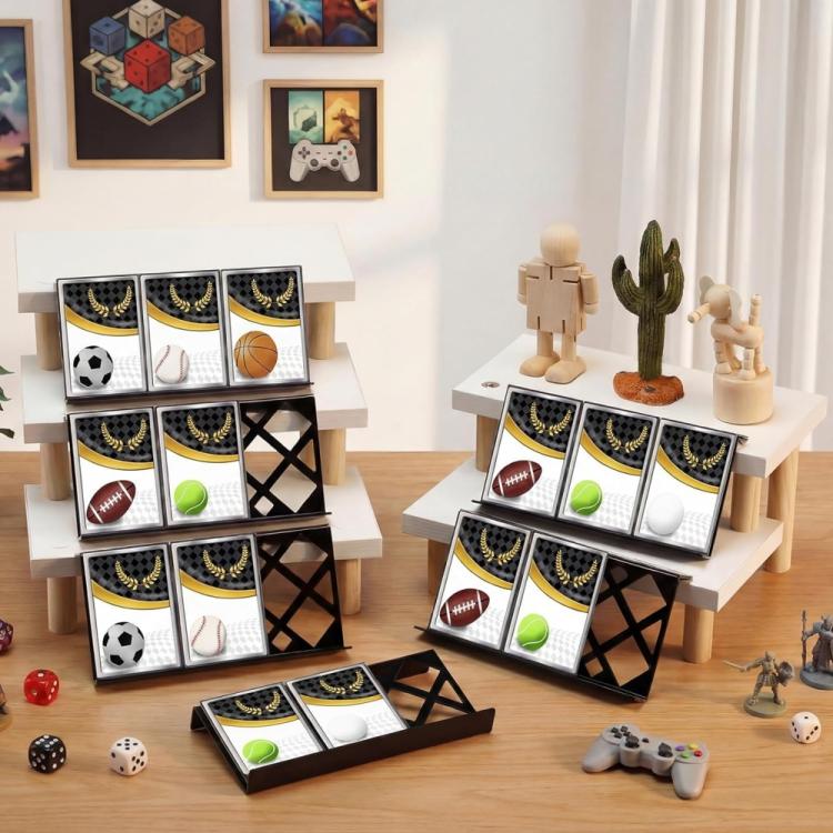 Hollow Acrylic Card Display Stand For Stamp Collectors/Sports Cards/Game Cards, Specifications: 1pc