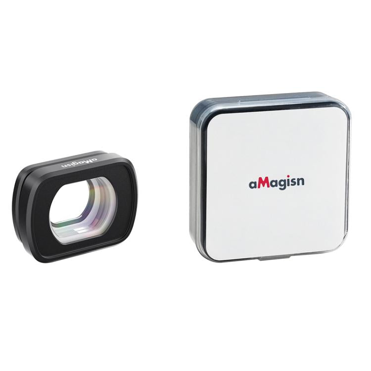 aMagisn Wide Angle Lens 0.72X For DJI Osmo Pocket 4/3 Magnetic Optical Glass Lens Filter with Aluminum Alloy Frame