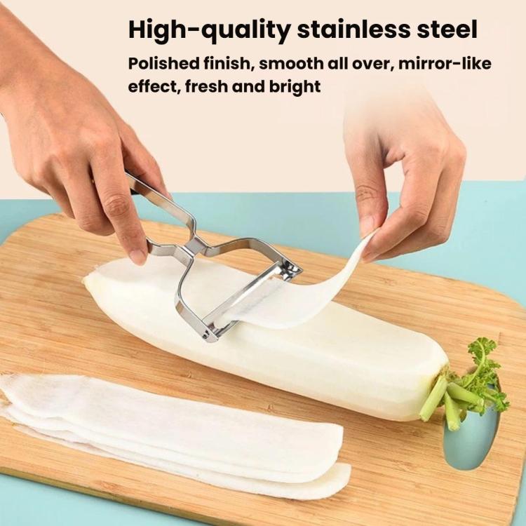 LsCook Stainless Steel Pumpkin Peeler Multi-Functional Vegetable Peeler - Cardboard Packaging