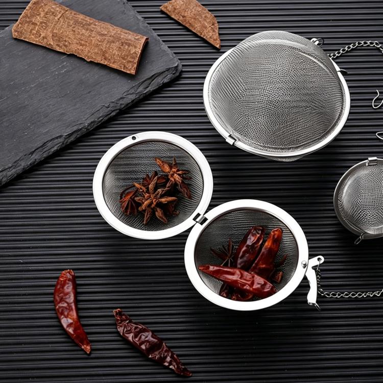 LsCook Medium 7cm 304 Stainless Steel Spice Ball Tea Strainer