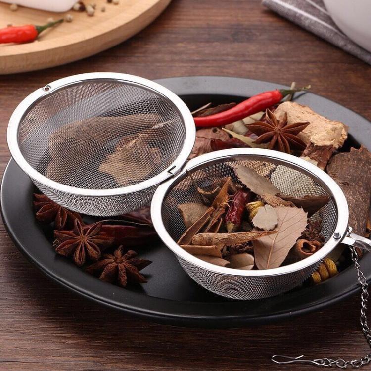 LsCook Medium 7cm 304 Stainless Steel Spice Ball Tea Strainer