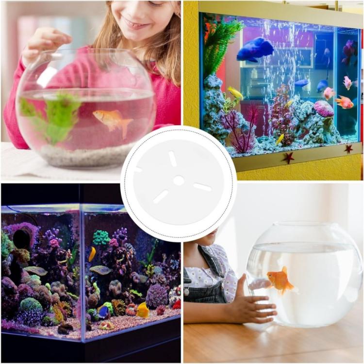 Acrylic Reptile Aquarium Anti-jump Cover With Holes - 2pcs