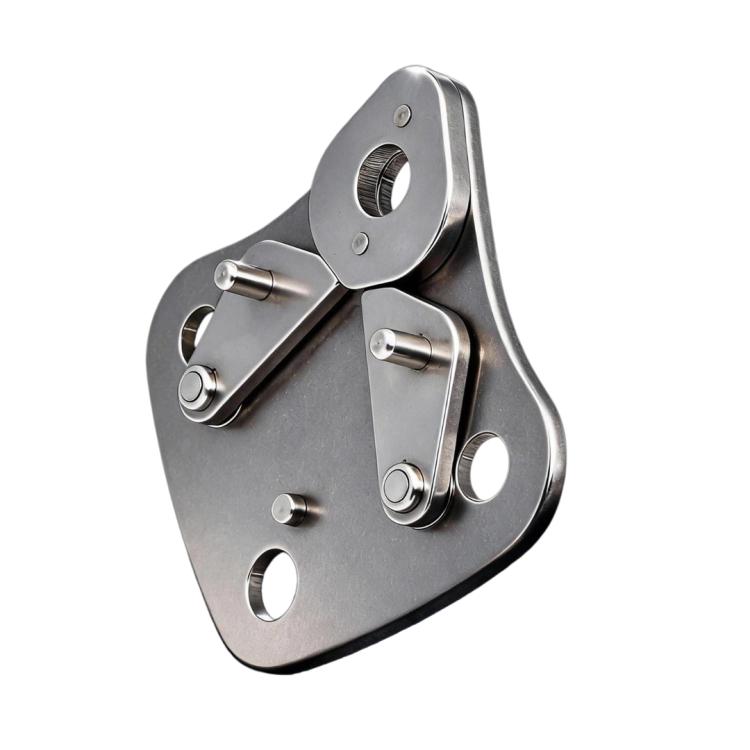XINDA Continuous Belay System Diverter 304 Stainless Steel Rope Connector for Adventure Parks, Zipline, Vi Ferrata, and High Ropes Courses - XD-Q9754