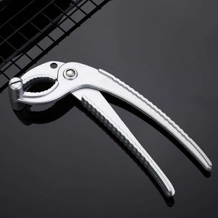 LsCook Aluminum Alloy Curved Heat-Resistant Tongs Serving Tray Lifter Clay Pot Tongs