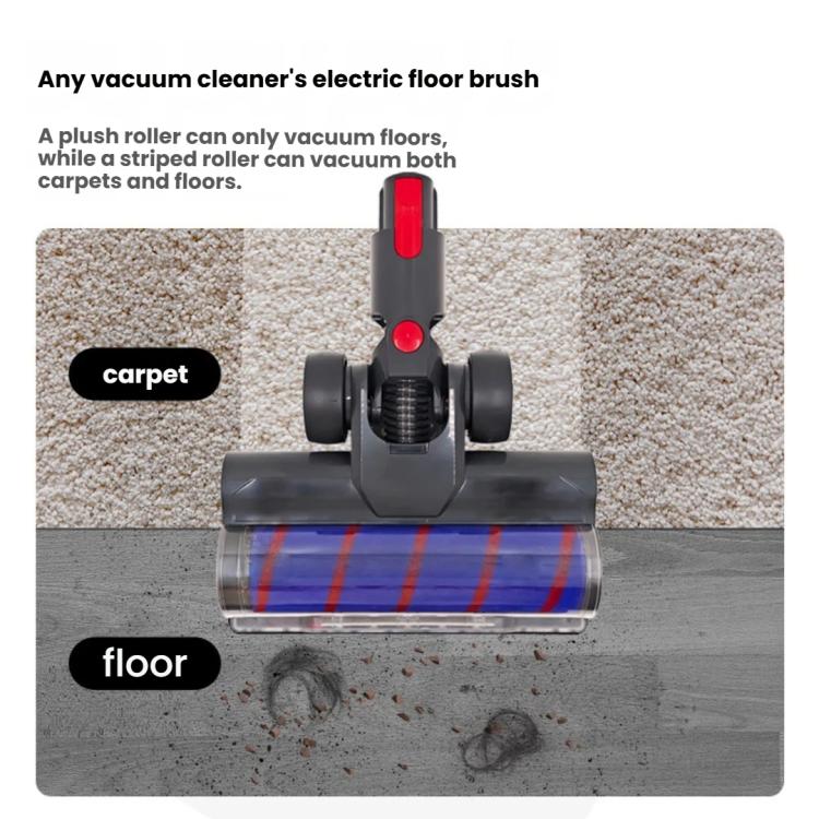 X0013 Bristle  Electric Motorized Floor Brush Head For Dyson V7 V8 V10 V11 V15 Vacuum Cleaner