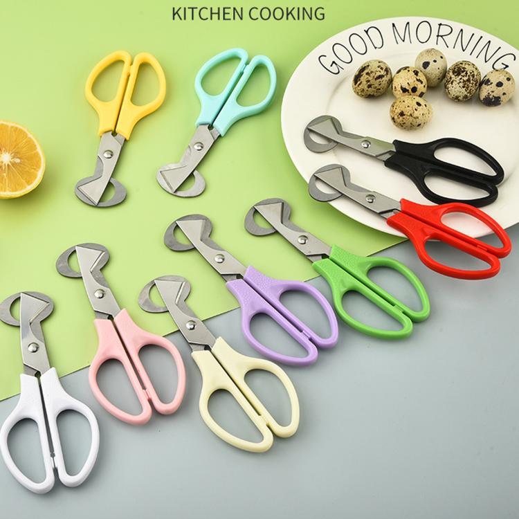 LsCook Quail Egg Scissors Stainless Steel Egg Cutter - Green