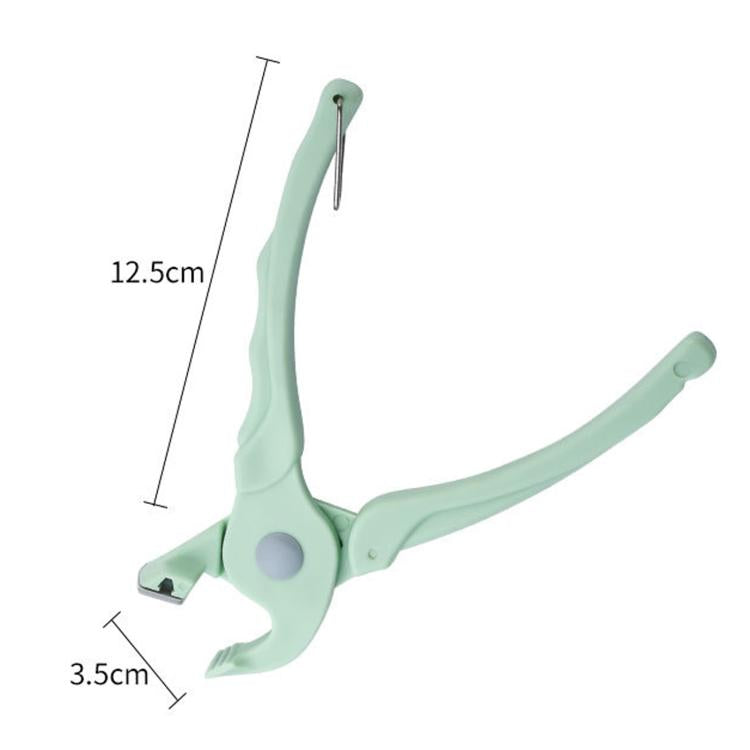 LsCook Plastic Bowl Tongs Kitchen Non-Slip Bowl Clamp - Green