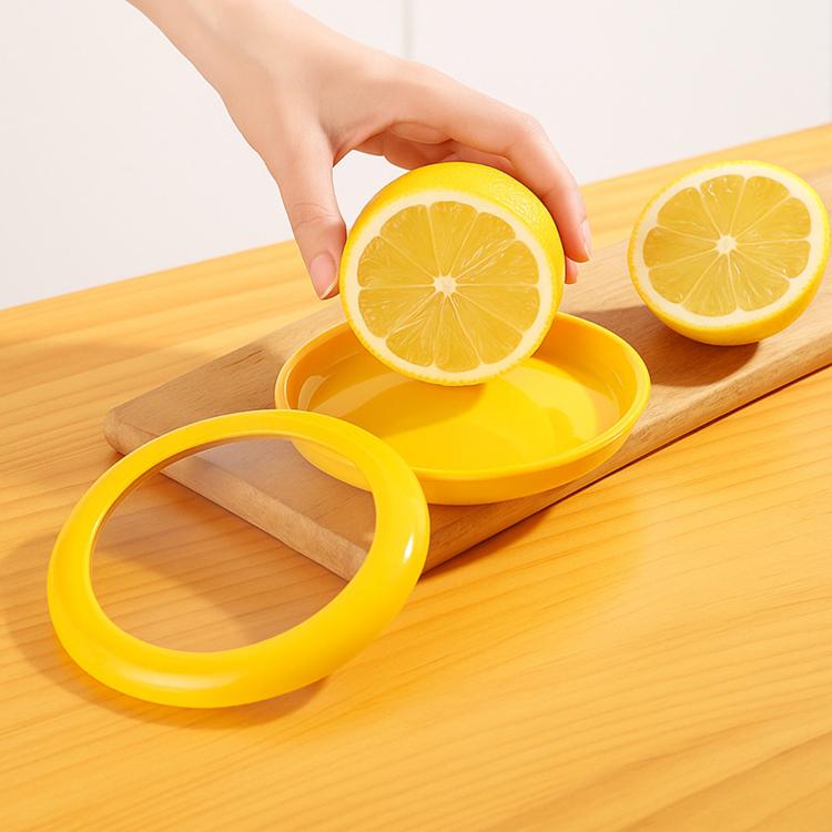 LsCook 4-Piece Set Fruit Storage Container With Silicone Film Seal Mini Fridge Storage Box