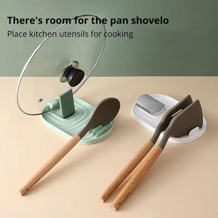 LsCook Folding Pot Lid Holder Kitchen Stove Top Storage Rack - Green OPP