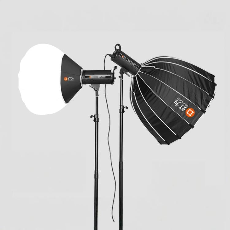 DENGWEI DW100D 100W COB LED Video Light Daylight Balanced Continuous Output Studio Lamp US Plug
