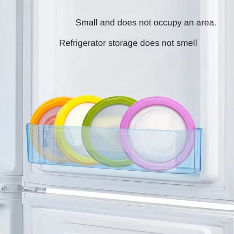 LsCook 4-Piece Set Transparent Refrigerator Food Storage Container