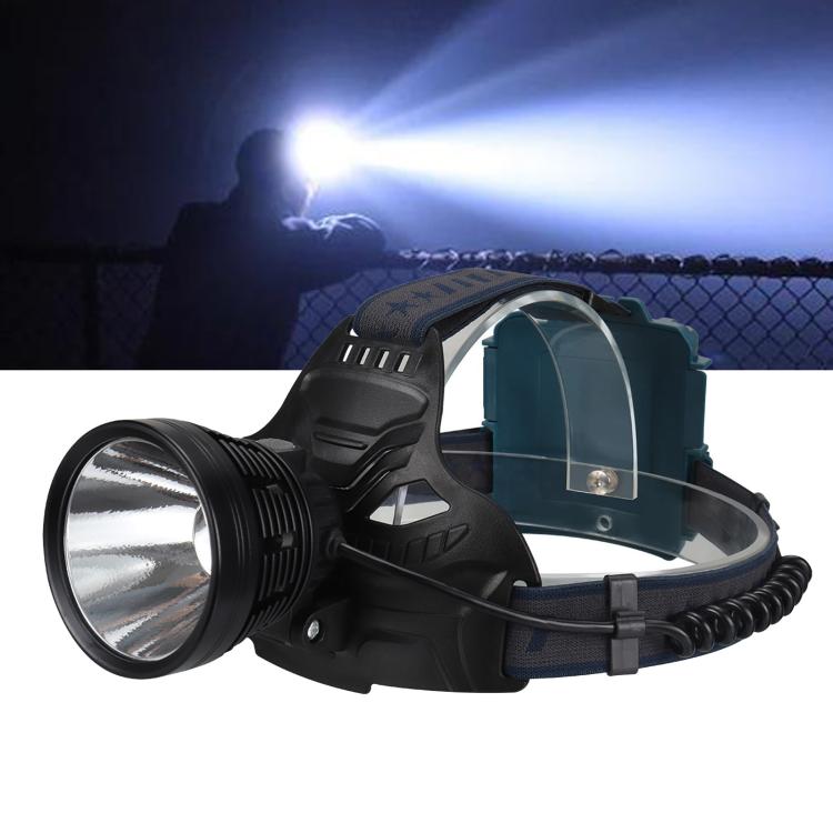 W644 Fixed Focus Long-Range High Beam P70 Headlamp, Multifunctional Aluminum Alloy Head-Mounted Lamp For Outdoor Night Fishing No Battery