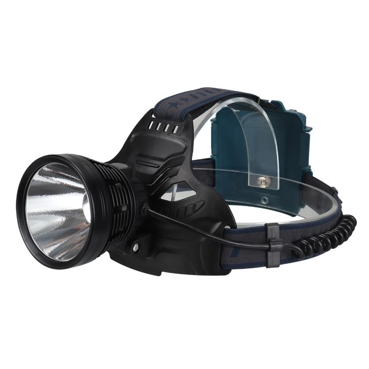W644 Fixed Focus Long-Range High Beam P70 Headlamp, Multifunctional Aluminum Alloy Head-Mounted Lamp For Outdoor Night Fishing No Battery