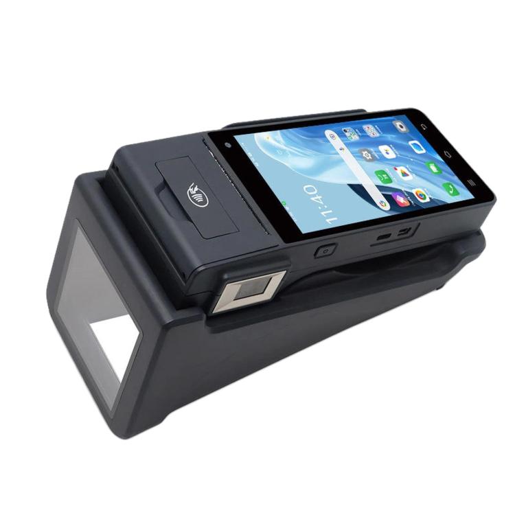 Z90F Supermarket Mobile Bill Payment POS Machine, Handheld Cash Register With Credit Card NFC Function EU Plug
