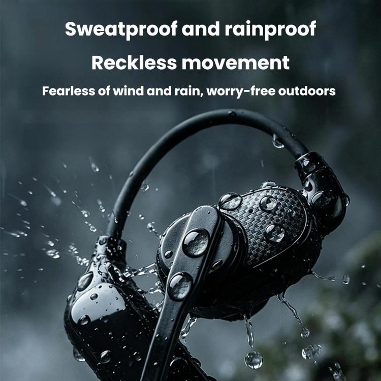 V1 Ear-Hook Rotatable Bluetooth Earphone, HD Noise Reduction Rainproof Earphone