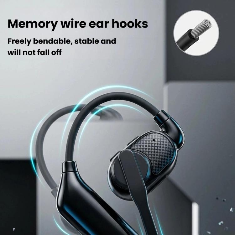 V1 Ear-Hook Rotatable Bluetooth Earphone, HD Noise Reduction Rainproof Earphone