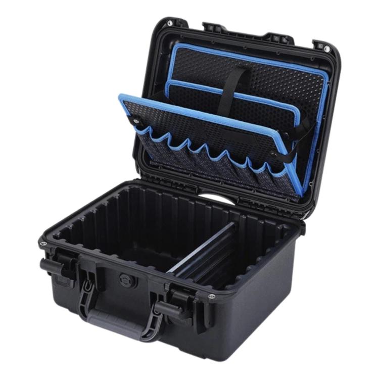 Waterproof Shockproof Portable Electrical Repair Toolbox, Color: Small Black