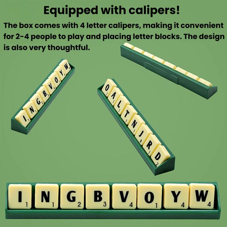 Spelling Chess Toy Multiplayer Alphabet Spelling Board Game, Spec: Big