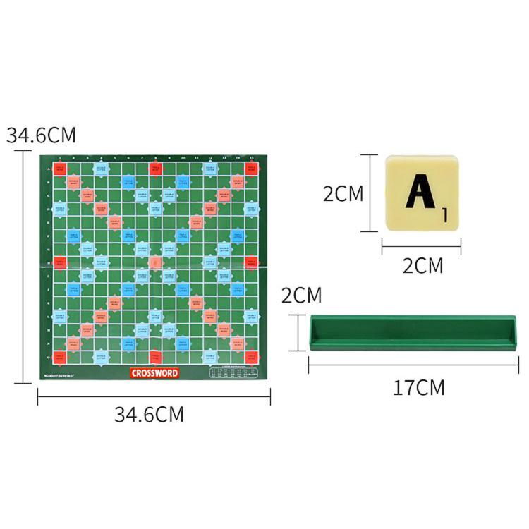 Spelling Chess Toy Multiplayer Alphabet Spelling Board Game, Spec: Big
