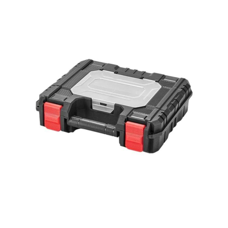 Portable Large-capacity Thickened Plastic Toolbox, Size: With Cover 28.5x25x8cm