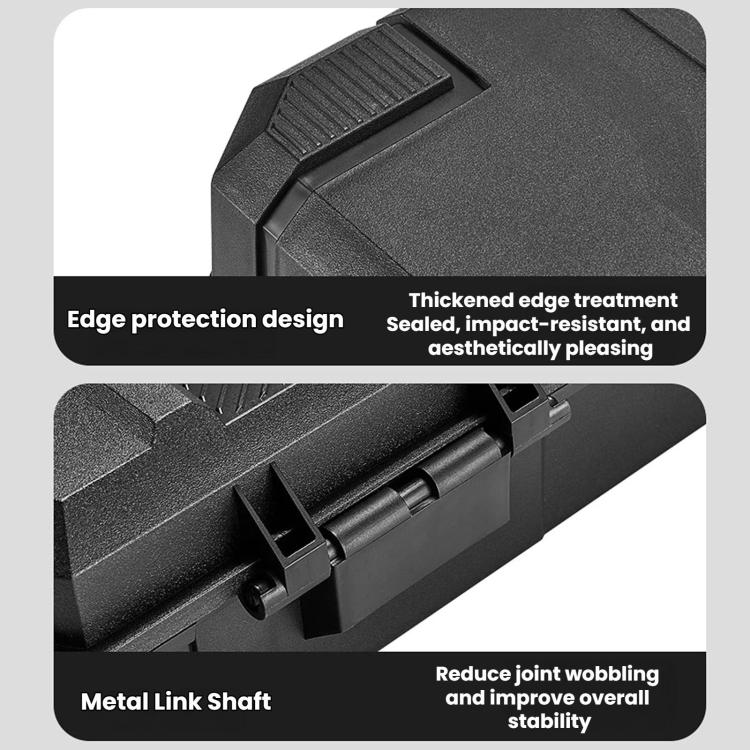 Portable Large-capacity Thickened Plastic Toolbox, Size: 41x29.9x11cm