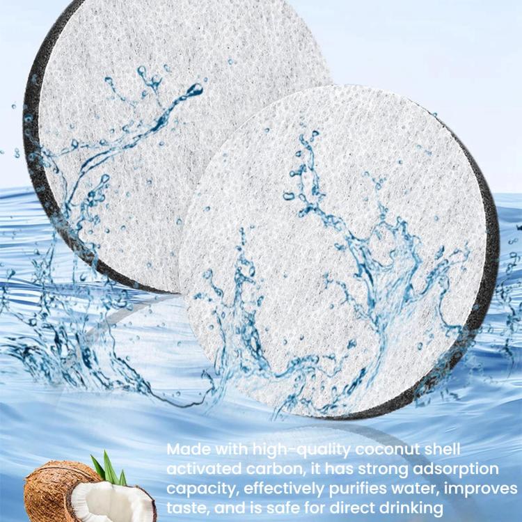 4pcs /Box Activated Carbon Water Purifier Cartridge Bottle-Type Water Jug Filter Cartridge