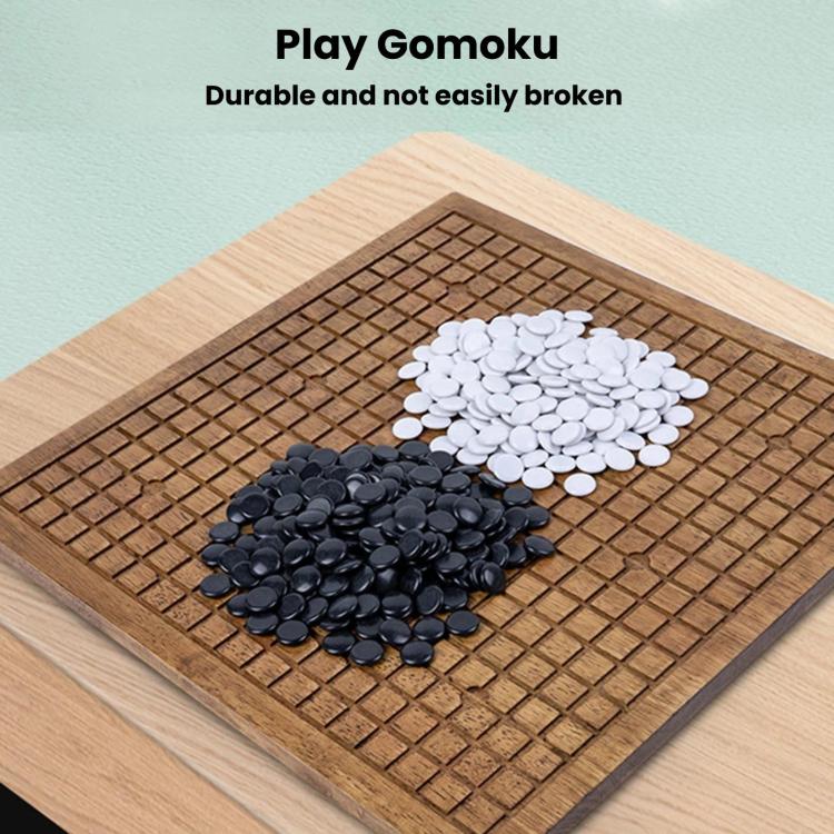 Go Board & Stones Set With Storage Jar, Gomoku Educational Puzzle Toy, Spec: MDF Red