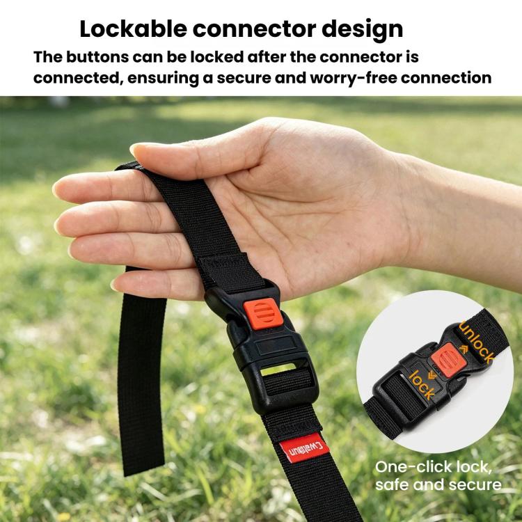Cwatcun D307 Backpack Fixing Strap Chest Load-Reducing Strap Portable Quick-Release Camera Bag Universal Accessory