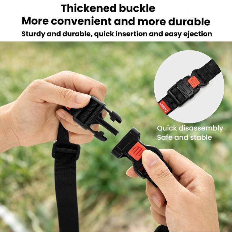 Cwatcun D307 Backpack Fixing Strap Chest Load-Reducing Strap Portable Quick-Release Camera Bag Universal Accessory