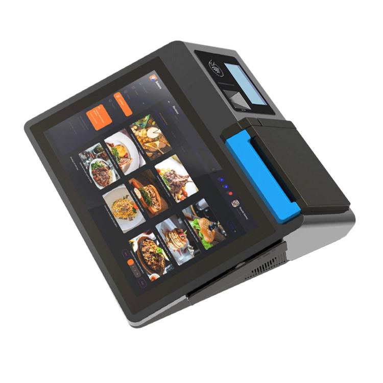 Z100 Dual-Screen Smart Cash Register With Printing All-In-One Machine, Android POS Terminal For Hotel, Restaurant, Supermarket EU Plug, Spec: 2.6 inch 80mm