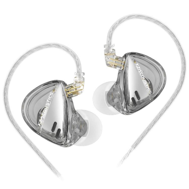 KZ X Angelears Libra Ultra-wideband Dynamic Hi-Fi In-Ear 1.2m Wired Earphones, Color: Silver X Edition Standard