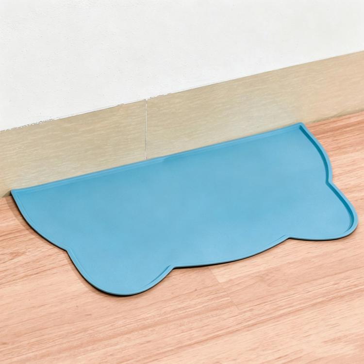 Pet Silicone Feeding Mat, Non-Slip Waterproof Food Mat For Cats And Dogs
