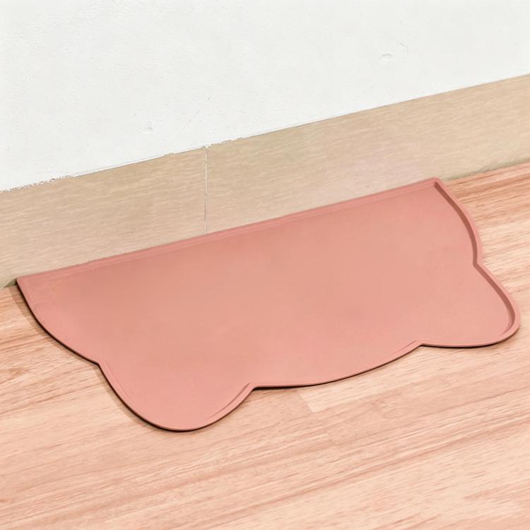Pet Silicone Feeding Mat, Non-Slip Waterproof Food Mat For Cats And Dogs
