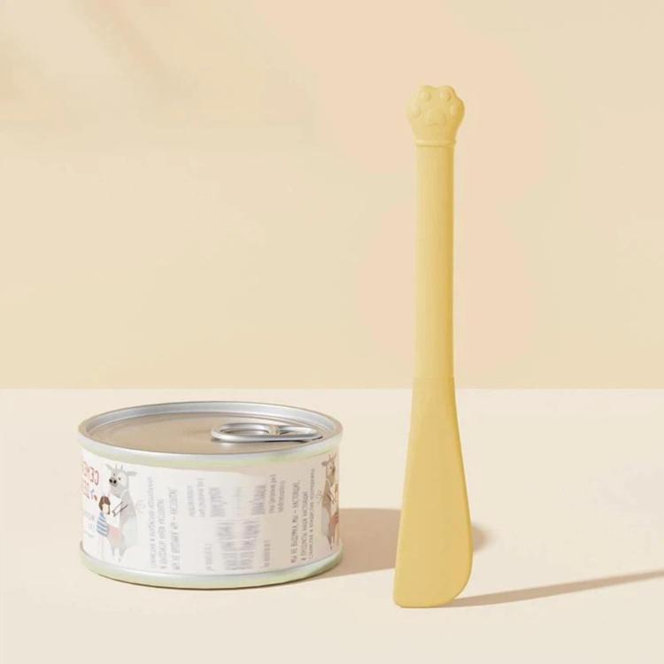 Extended Cat Can Spoon, Silicone Cat Food Spoon Pet Supplies