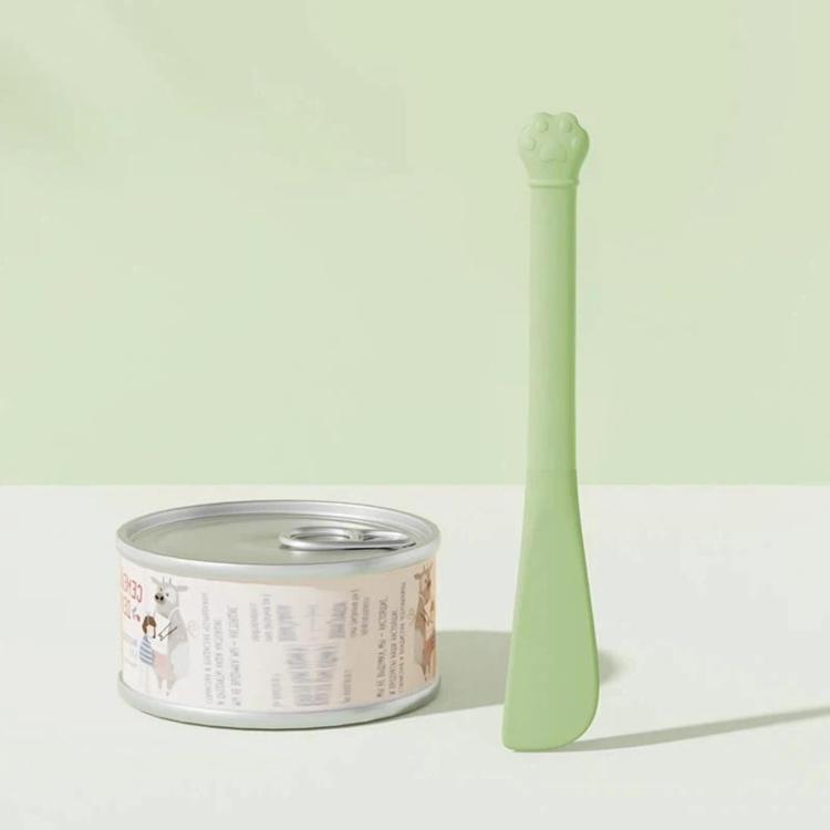 Extended Cat Can Spoon, Silicone Cat Food Spoon Pet Supplies