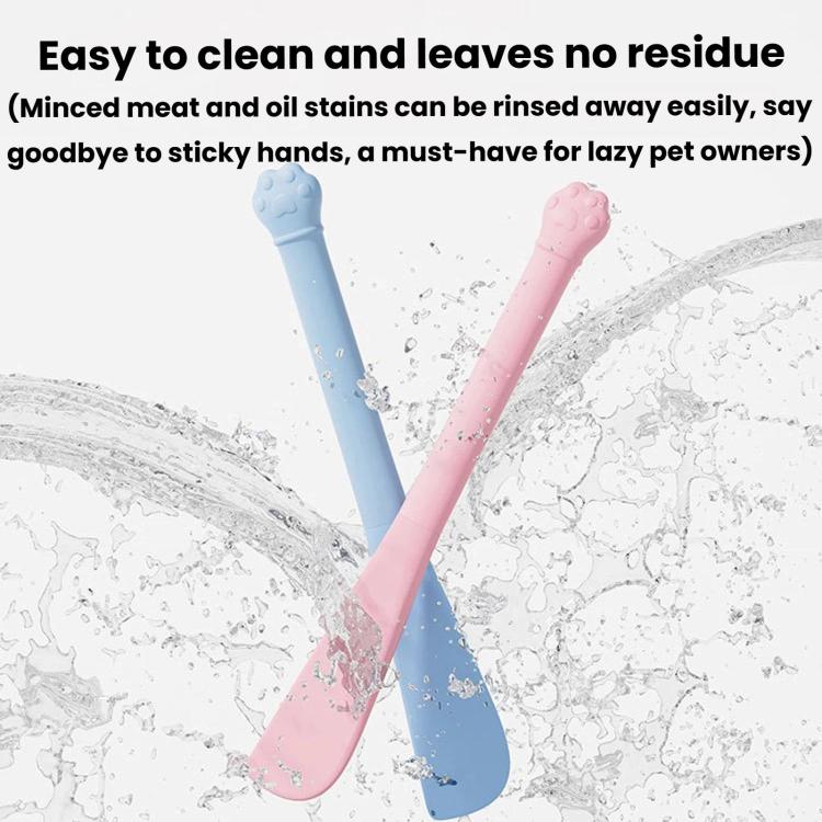 Extended Cat Can Spoon, Silicone Cat Food Spoon Pet Supplies