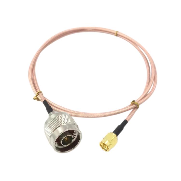 SMA Male To N Male RF Coaxial Antenna Extension Cable RG316 RF Adapter Cable, Length: 3m