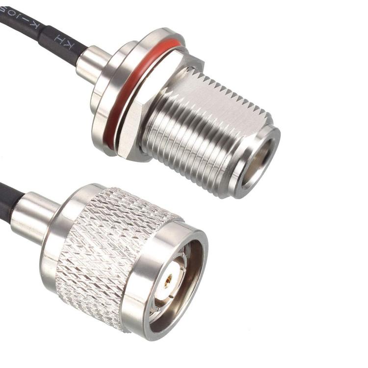 TNC Male To N Female RG316 Coaxial Cable, Length: 0.3m