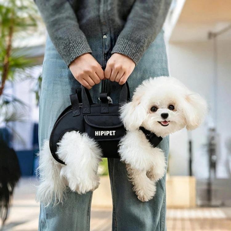 Hipipet Portable Crossbody & Handheld Pet Shoulder Bag, Multifunctional Outdoor Carrier For Cats & Dogs, Size: S