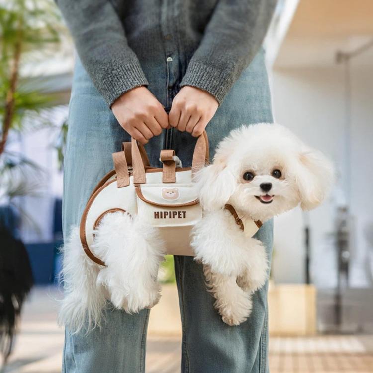 Hipipet Portable Crossbody & Handheld Pet Shoulder Bag, Multifunctional Outdoor Carrier For Cats & Dogs, Size: XL