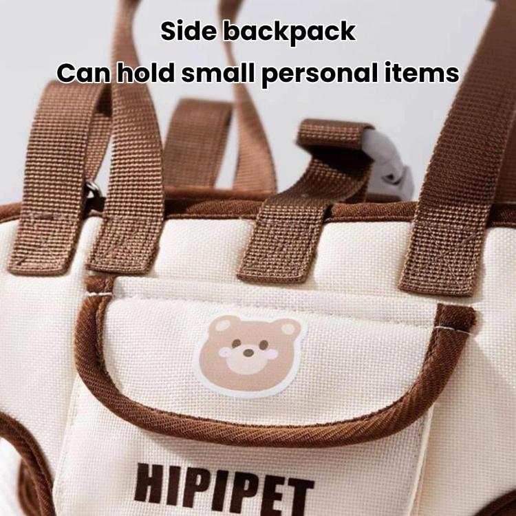 Hipipet Portable Crossbody & Handheld Pet Shoulder Bag, Multifunctional Outdoor Carrier For Cats & Dogs, Size: M