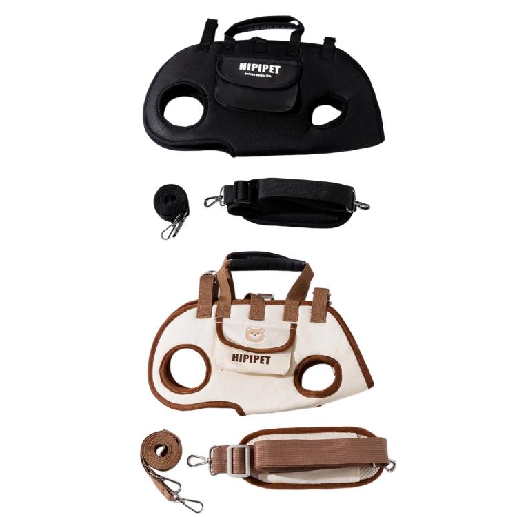 Hipipet Portable Crossbody & Handheld Pet Shoulder Bag, Multifunctional Outdoor Carrier For Cats & Dogs, Size: L