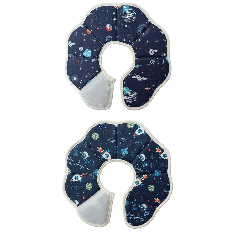 Pet Elizabeth Collar Post-Surgery Anti-Lick Ring, Adjustable Soft Recovery Cone For Cats, Spec: S Planet
