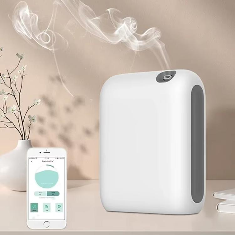 Home Smart Aromatherapy Diffuser Essential Oil Diffuser Automatic Fragrance Diffuser OV2Pro EU Plug - White