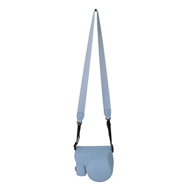For Sony ZV-E10 II / ZV-E10M2 PU Leather Camera Case Bag Protective Half Body Cover With Shoulder Strap