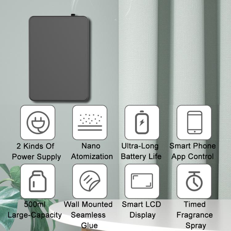Home Large-Area Smart Aromatherapy Diffuser Automatic Fragrance Diffuser OV-5Pro US Plug