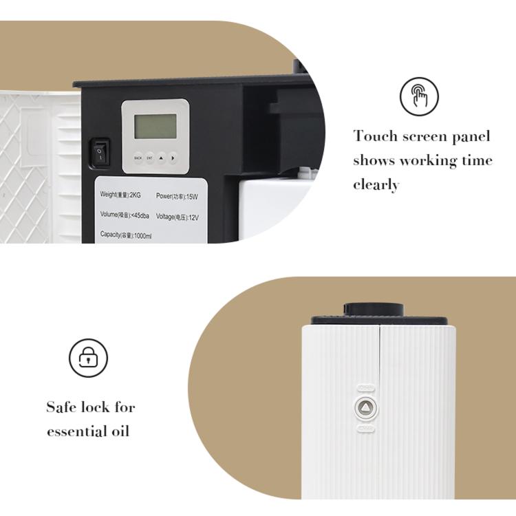 Smart Automatic Fragrance Diffuser Long-Lasting Scent Release Machine EU Plug