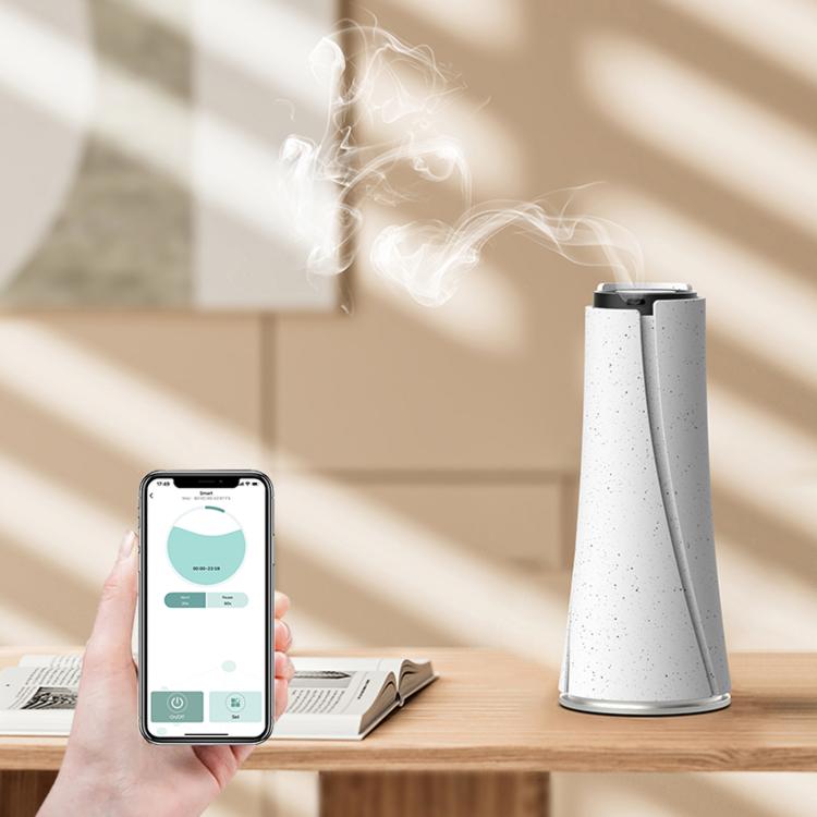 Dual-Fluid Smart Rechargeable Aromatherapy Diffuser Fragrance Mist Spreader - White