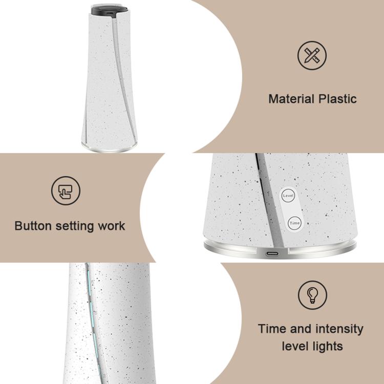 Dual-Fluid Smart Rechargeable Aromatherapy Diffuser Fragrance Mist Spreader - White